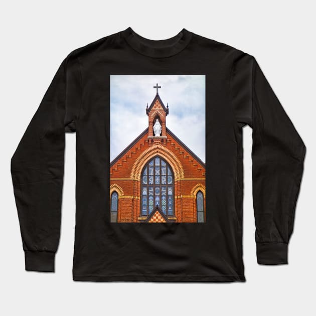 St. Mary's Church Study 5 Long Sleeve T-Shirt by bobmeyers